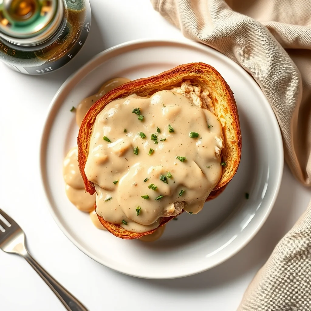 Herb Butter Turkey & Gravy Sandwich: A Delicious Comfort Food Delight