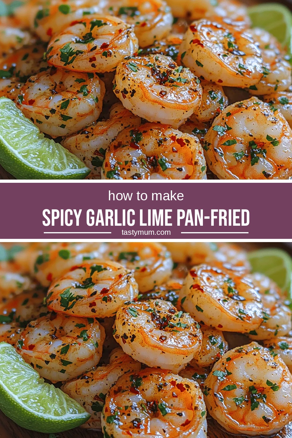Spicy Garlic Lime Pan-Fried Shrimp Recipe