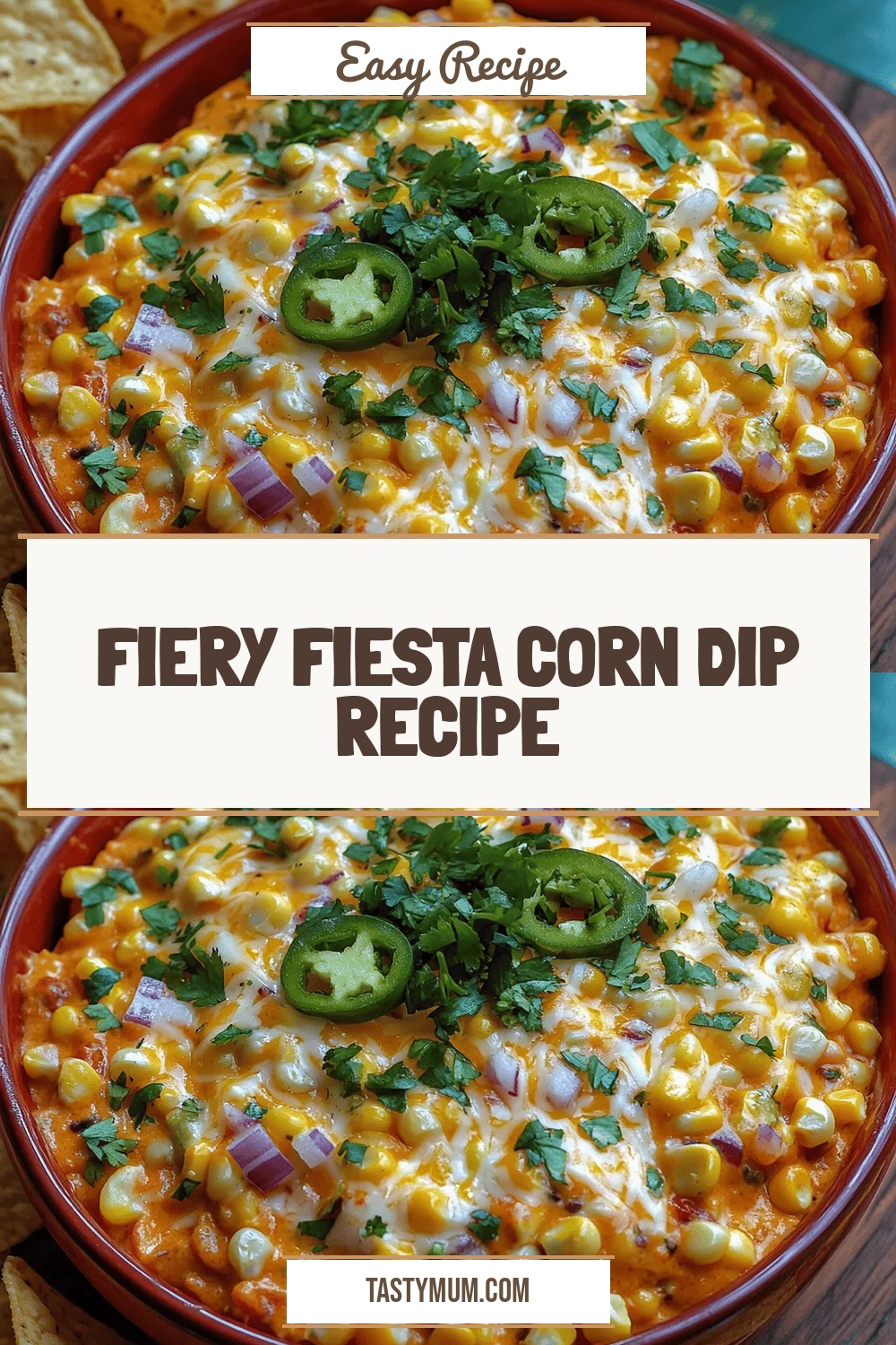 Fiery Fiesta Corn Dip Recipe
