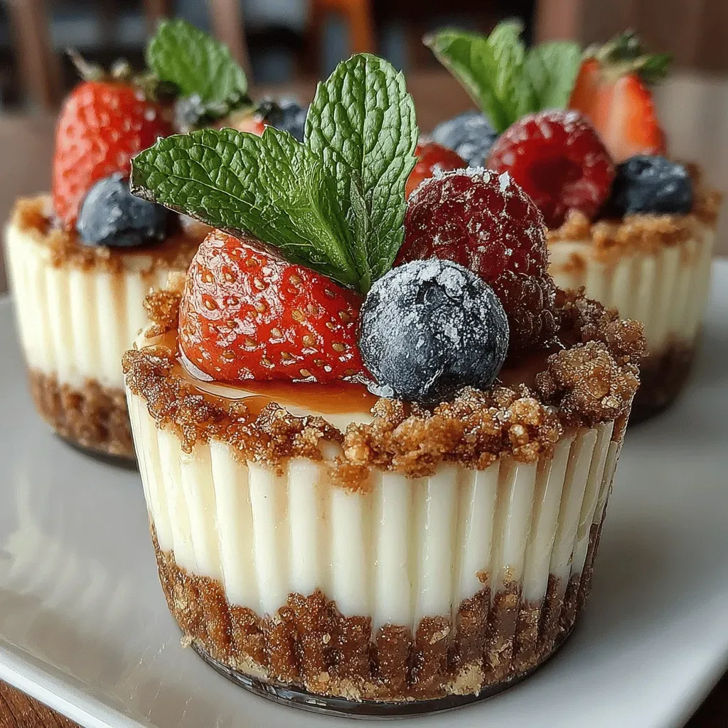 Dreamy No-Bake Cheesecake Cups