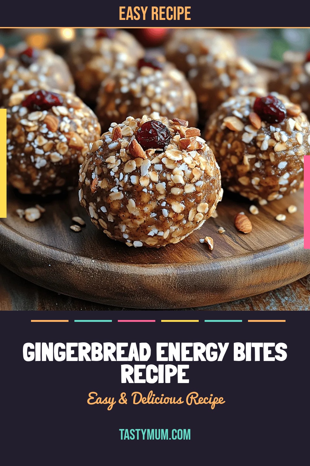 Gingerbread Energy Bites Recipe