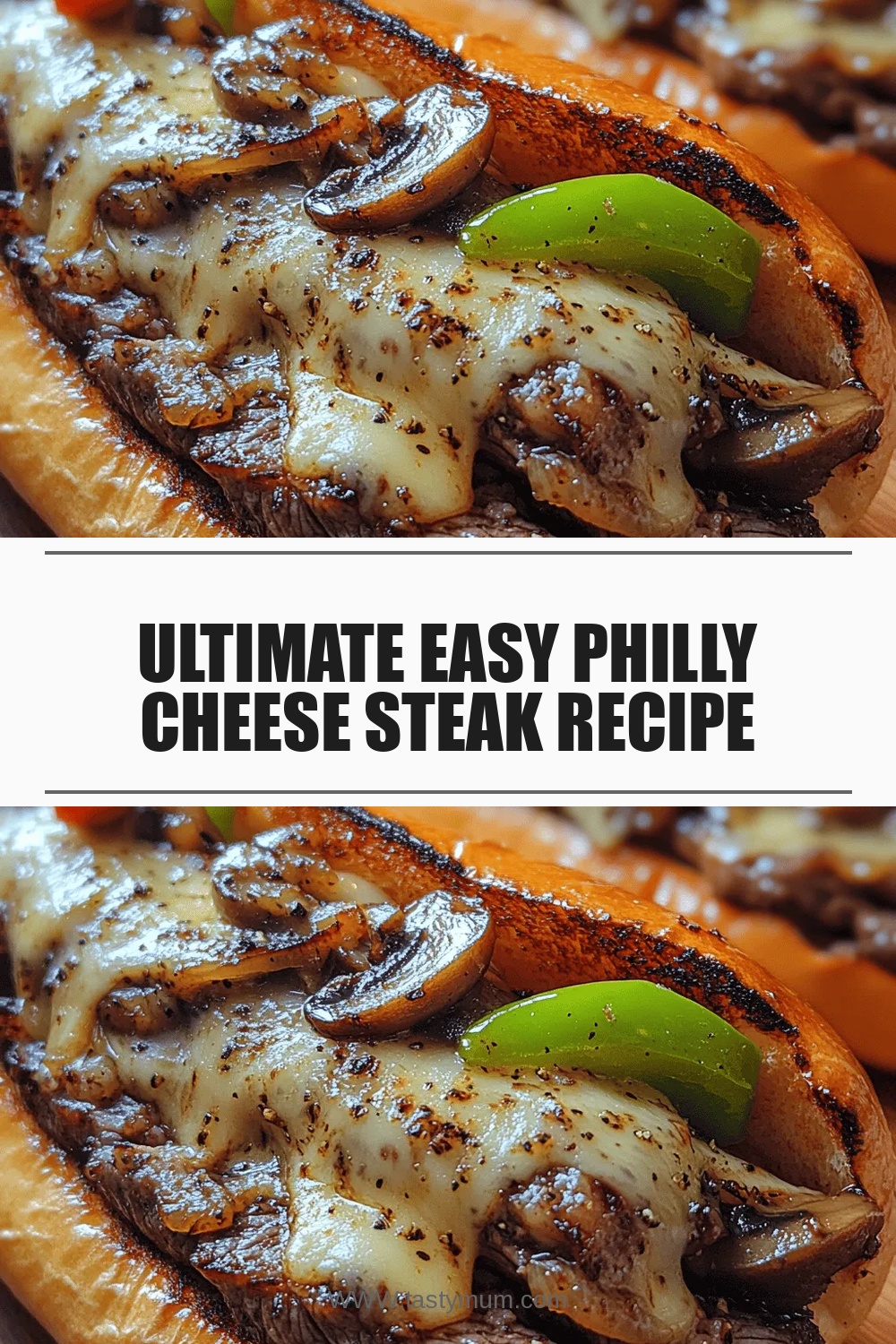 Ultimate Easy Philly Cheese Steak Recipe