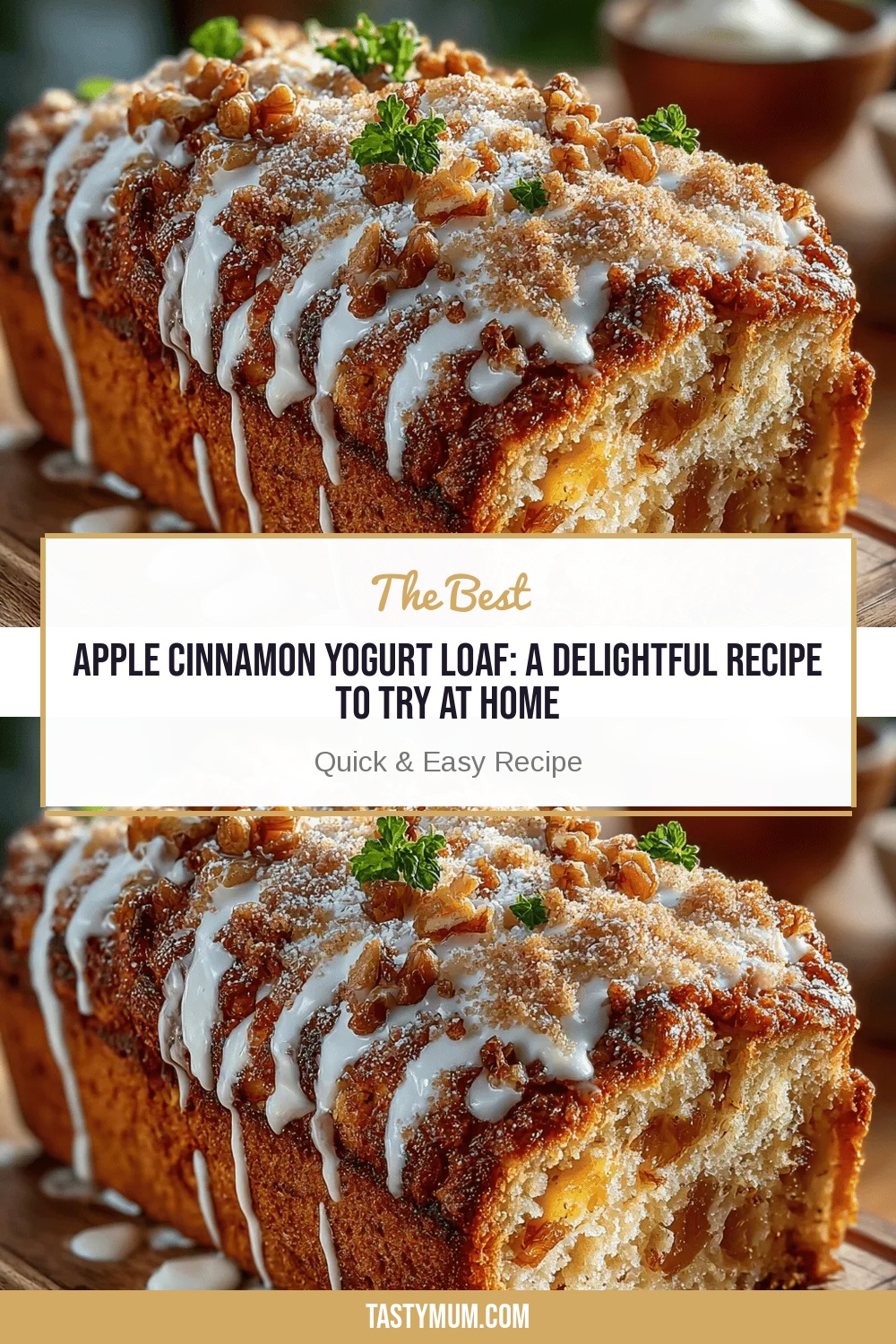 Apple Cinnamon Yogurt Loaf: A Delightful Recipe to Try at Home