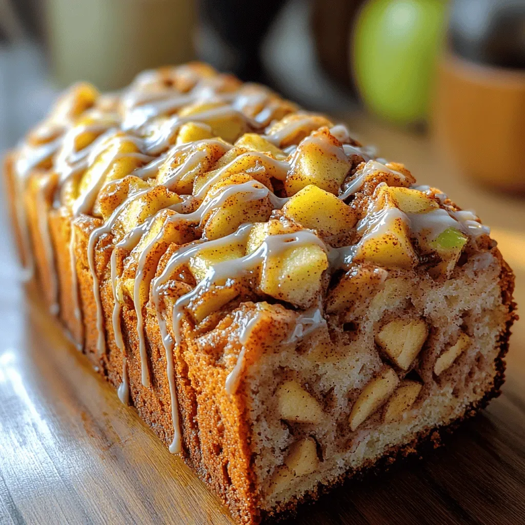 Heavenly Apple Cinnamon Swirl Loaf Recipe