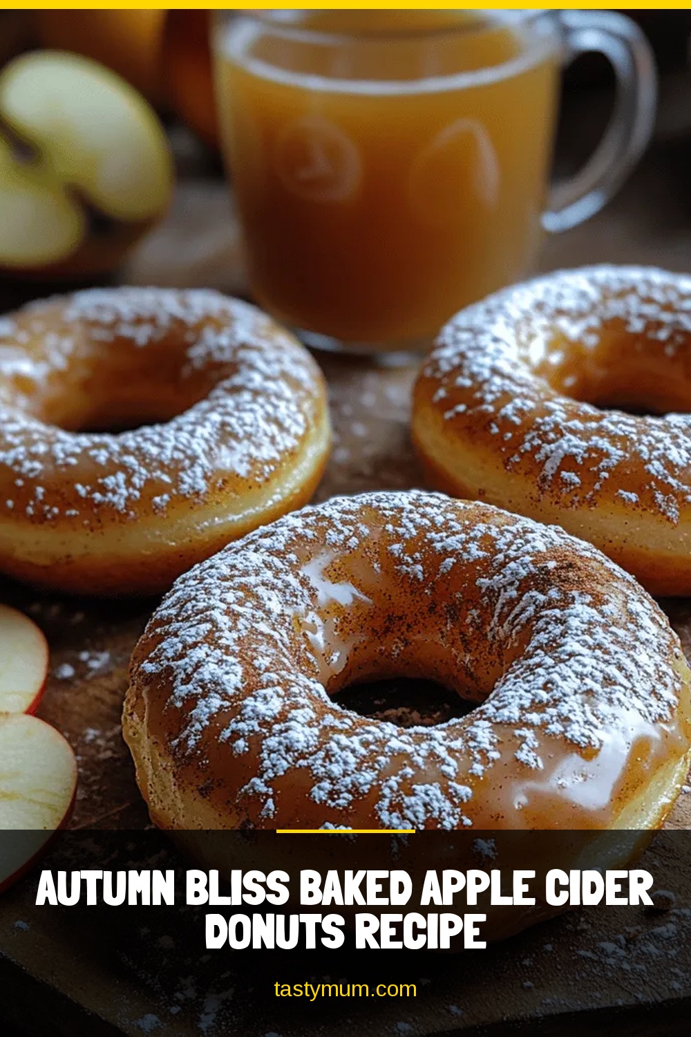 Autumn Bliss Baked Apple Cider Donuts Recipe