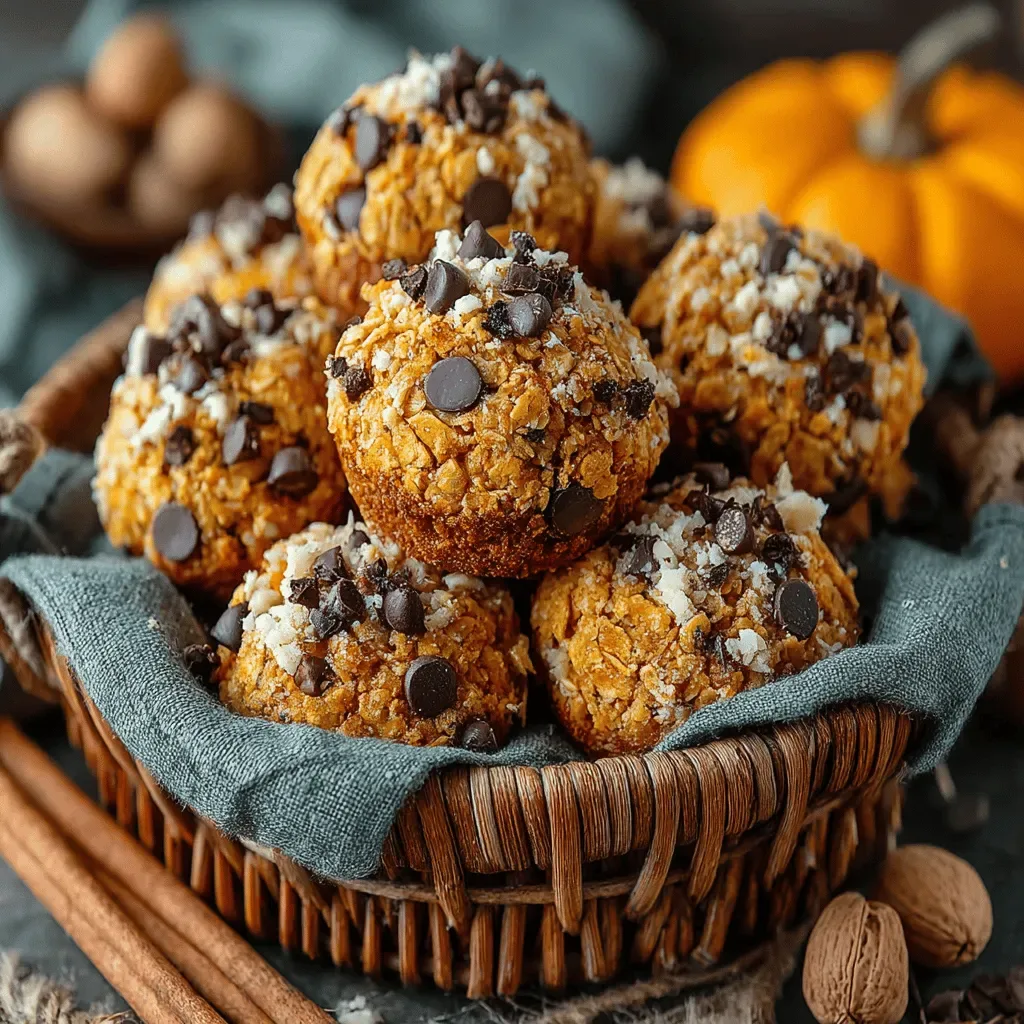 Pumpkin Spice Granola Bites Recipe
