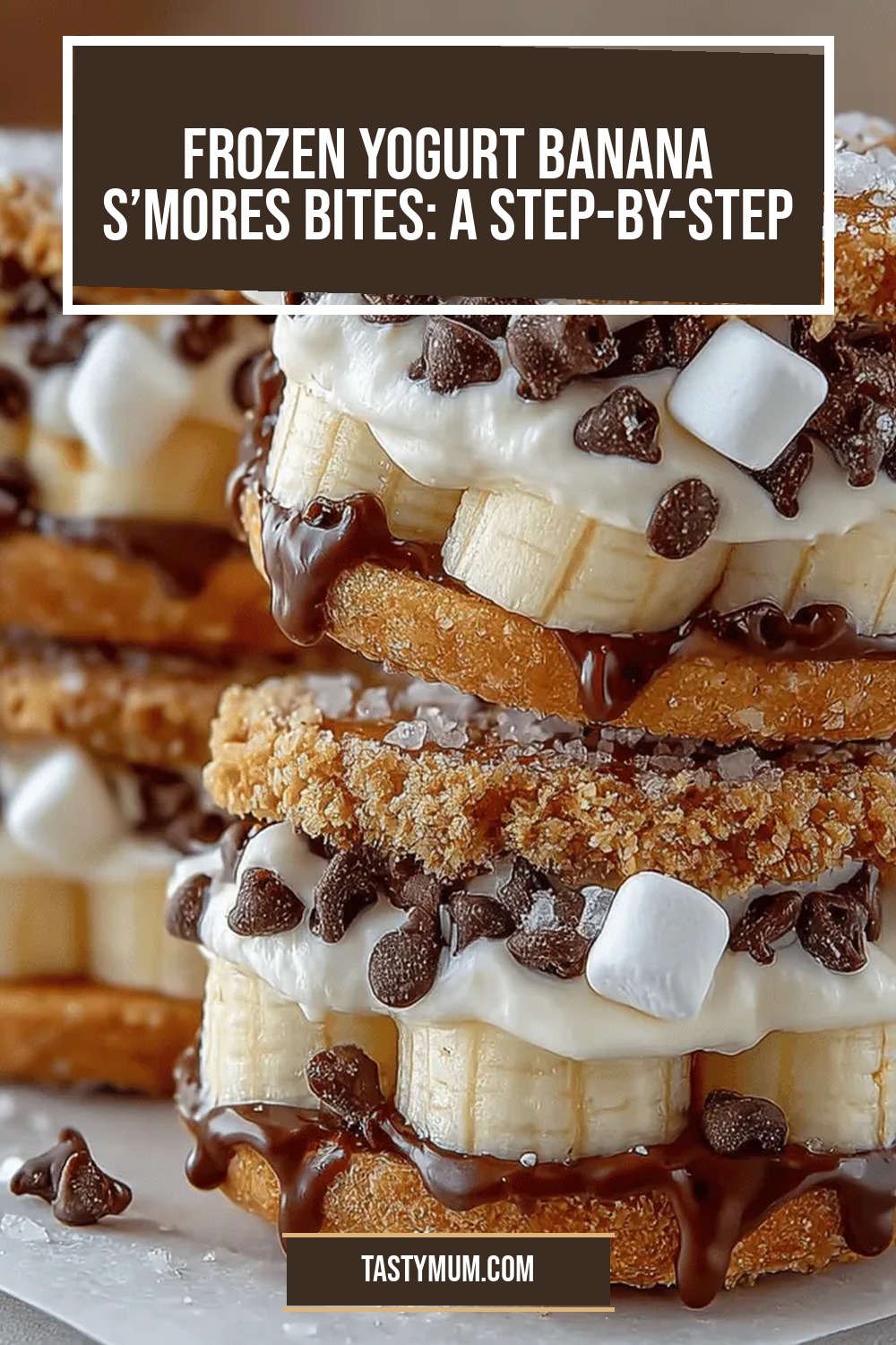 Frozen Yogurt Banana S’mores Bites: A Step-by-Step Guide