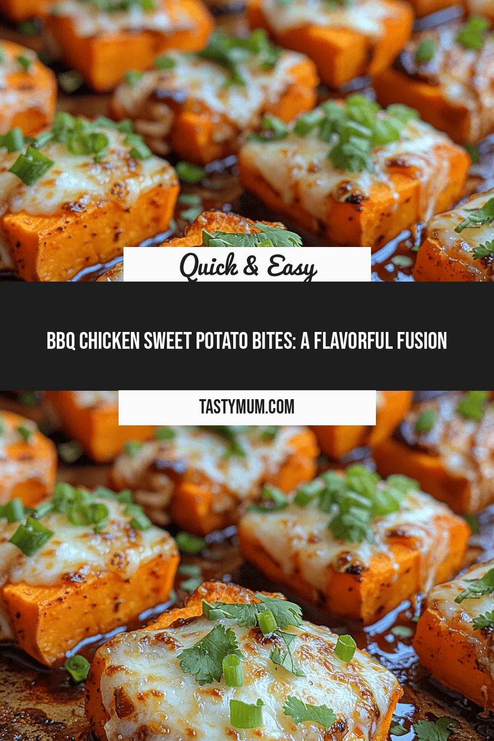 BBQ Chicken Sweet Potato Bites: A Flavorful Fusion