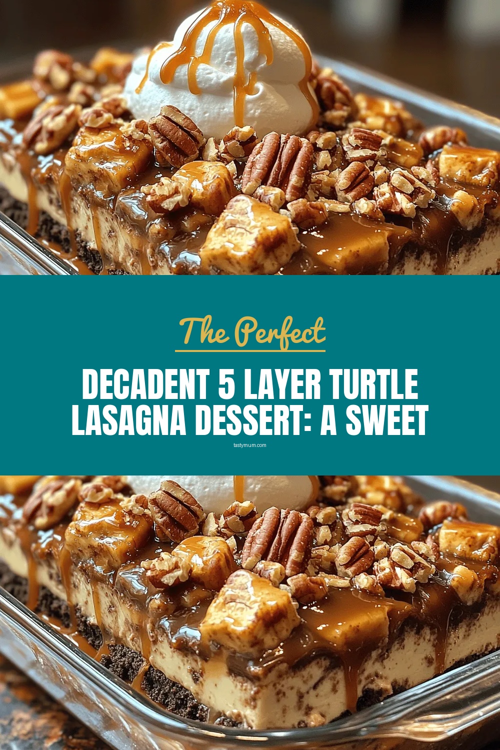 Decadent 5 Layer Turtle Lasagna Dessert: A Sweet Delight for Every Occasion