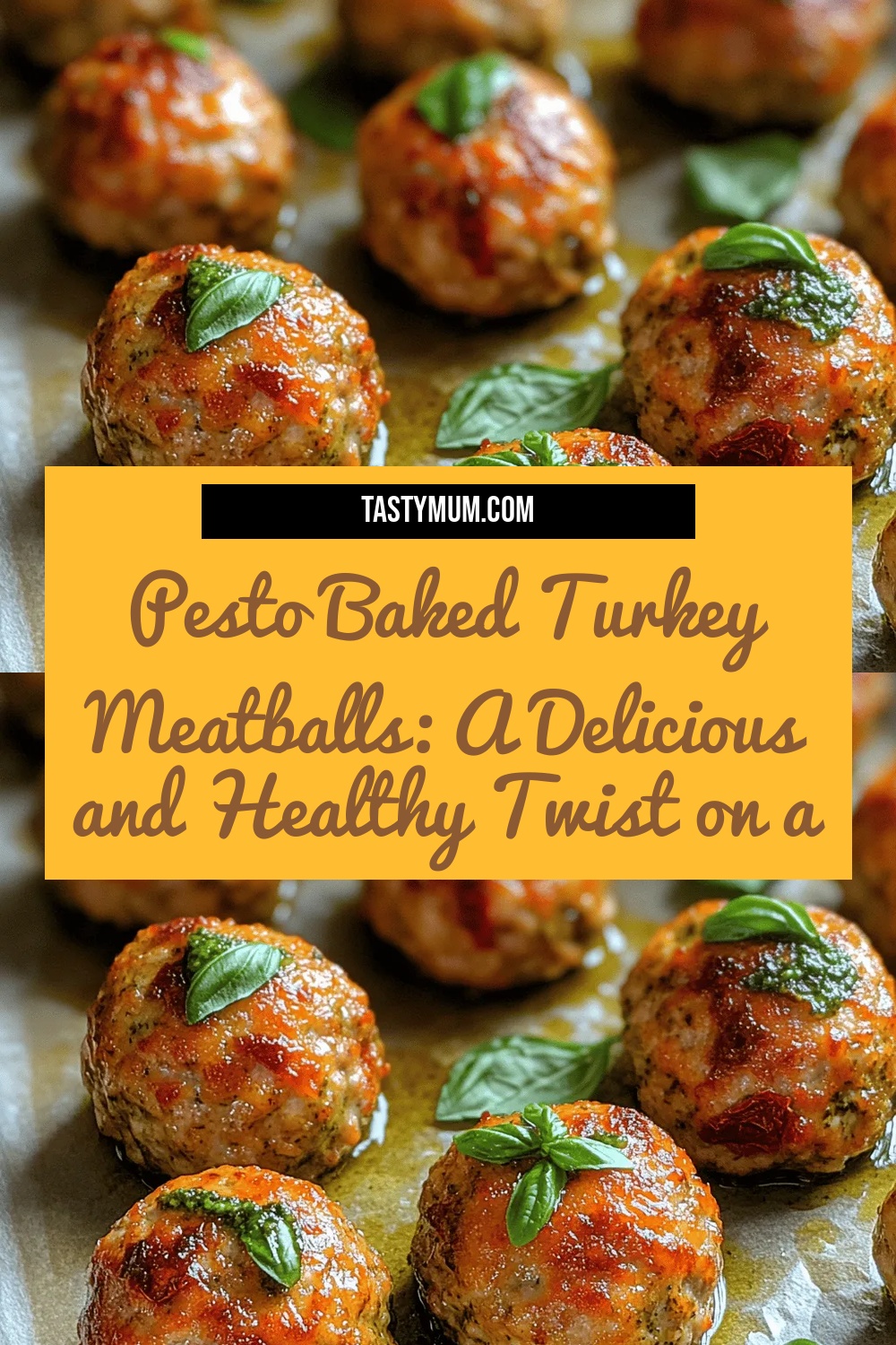 Pesto Baked Turkey Meatballs: A Delicious and Healthy Twist on a Classic Dish