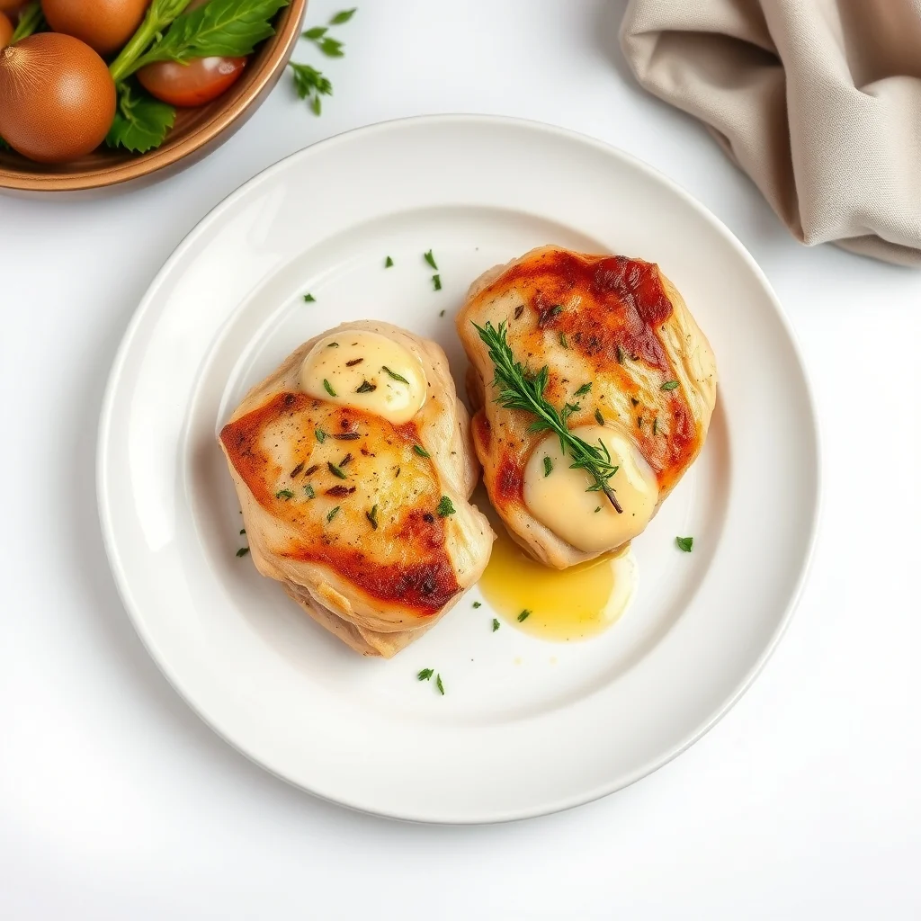 Juicy Garlic Butter Chicken Breasts