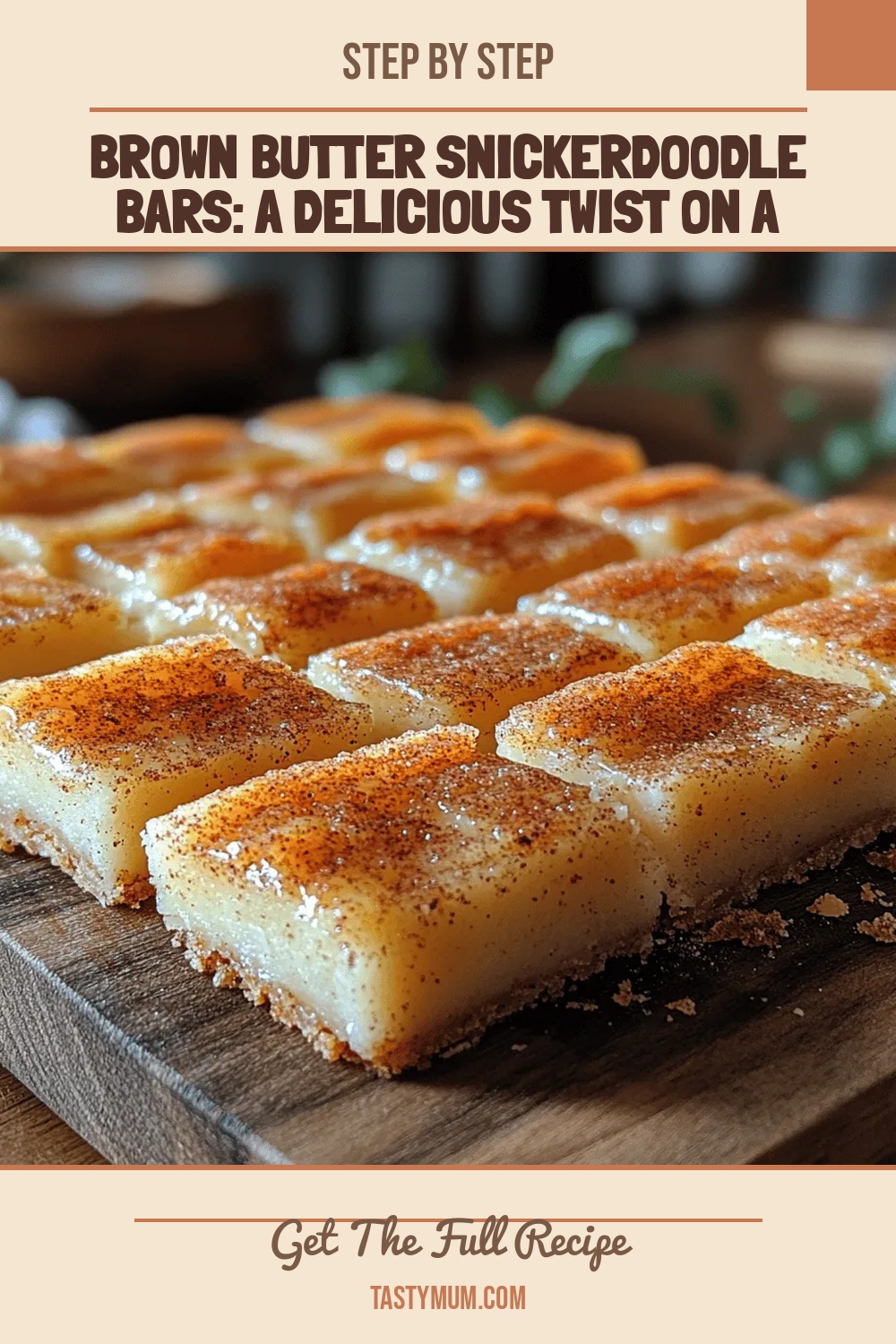 Brown Butter Snickerdoodle Bars: A Delicious Twist on a Classic Treat