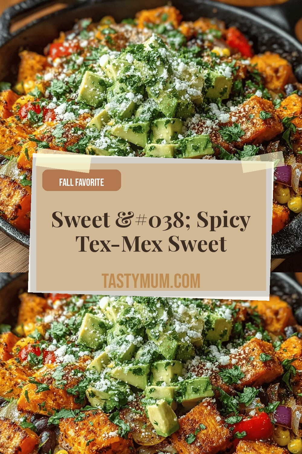 Sweet & Spicy Tex-Mex Sweet Potato Skillet