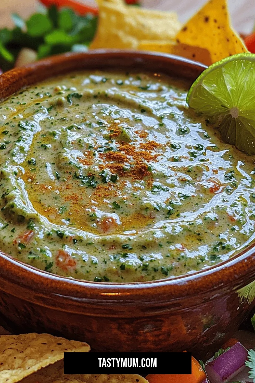Zesty Creamy Cilantro Lime Dip Recipe