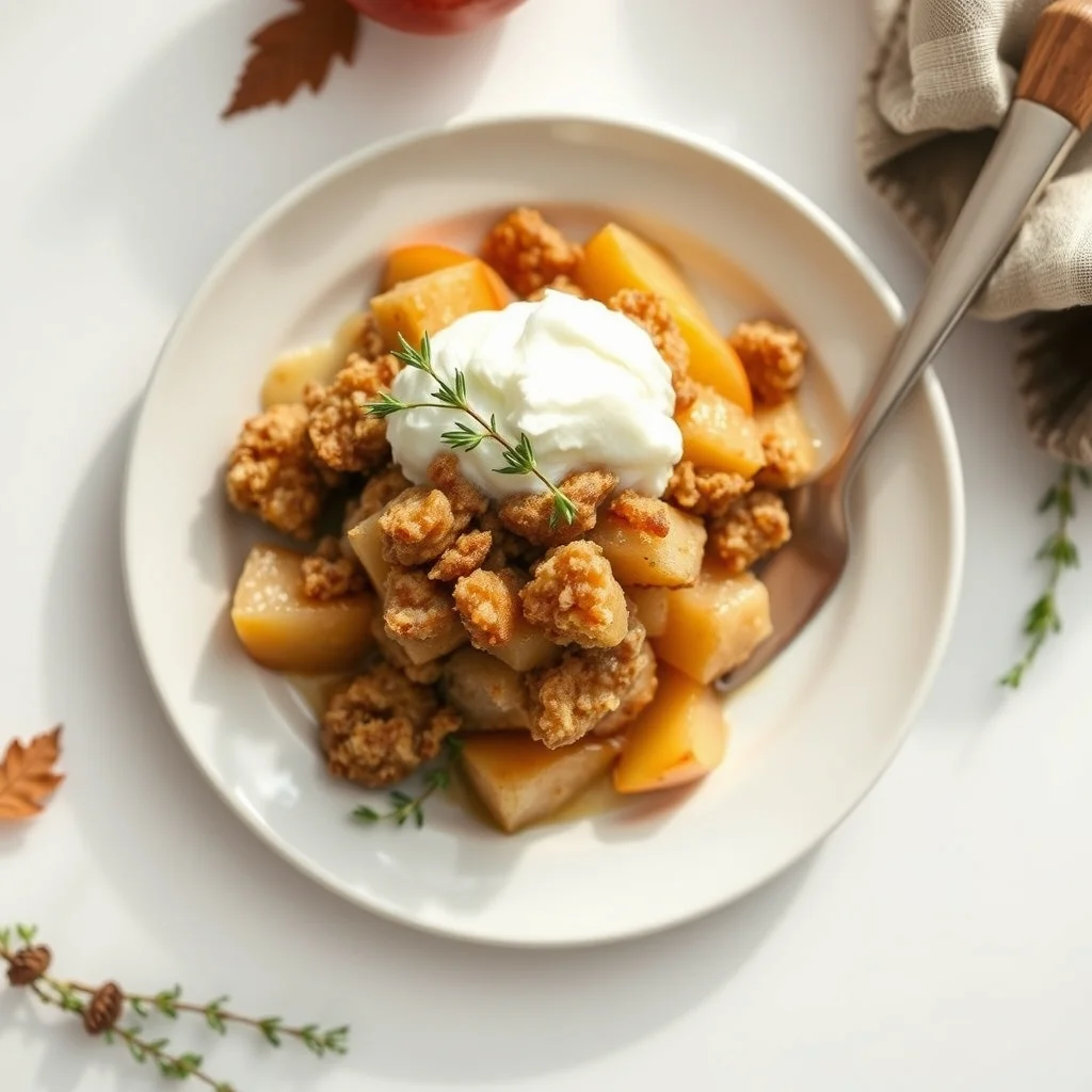 Autumn Delight Baked Apple Crisp: A Cozy Fall Dessert