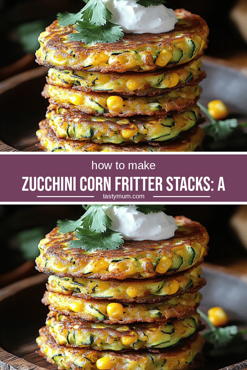 Zucchini Corn Fritter Stacks: A Delicious and Versatile Dish