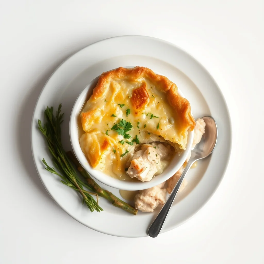 Homestyle Chicken Pot Pie with Flaky Crust