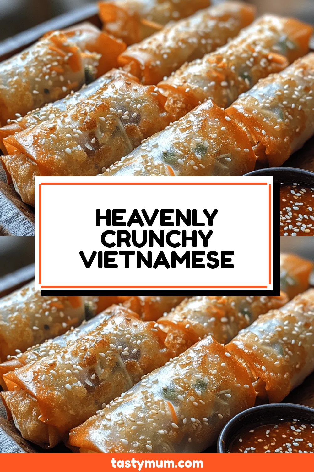 Heavenly Crunchy Vietnamese Spring Rolls