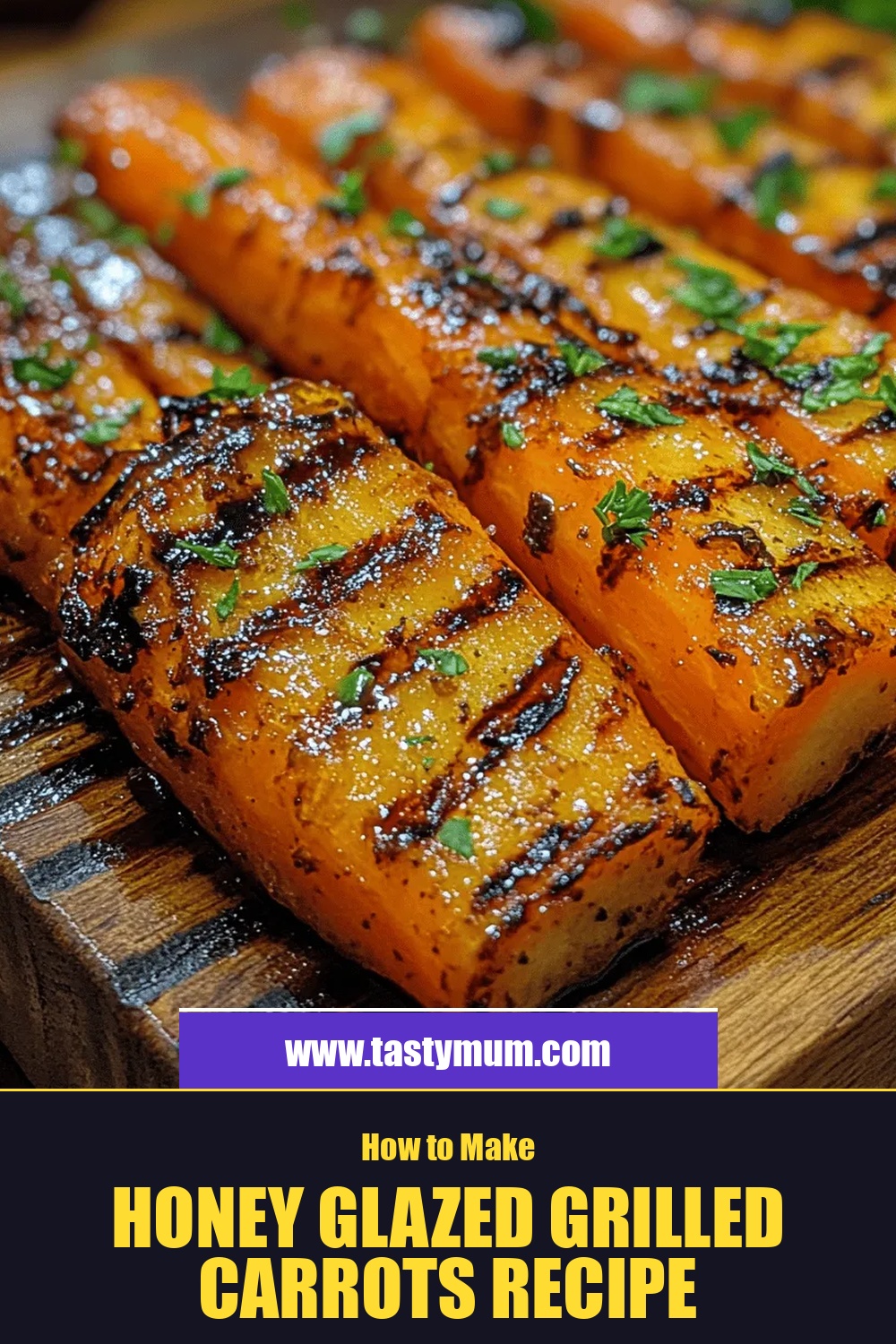 Honey Glazed Grilled Carrots Recipe