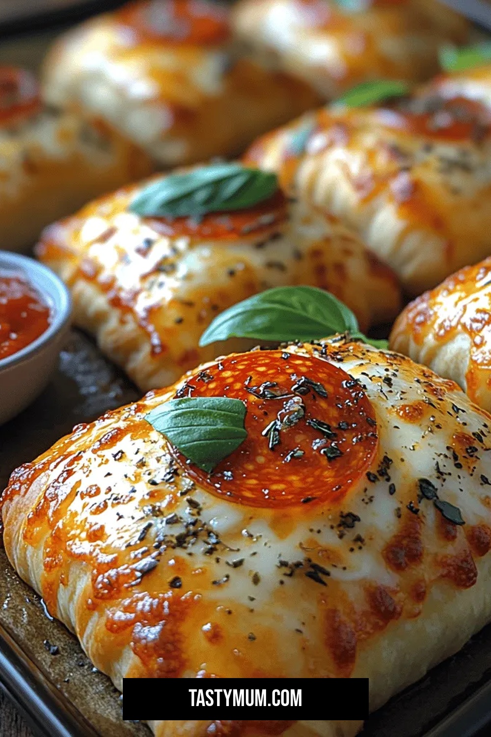 Crispy Pepperoni Pizza Rolls Recipe