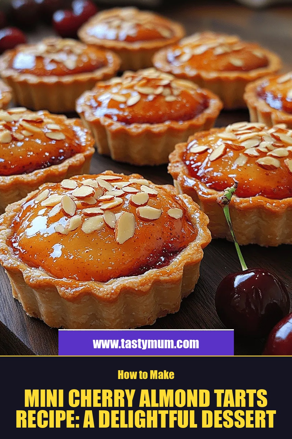 Mini Cherry Almond Tarts Recipe: A Delightful Dessert for Any Occasion