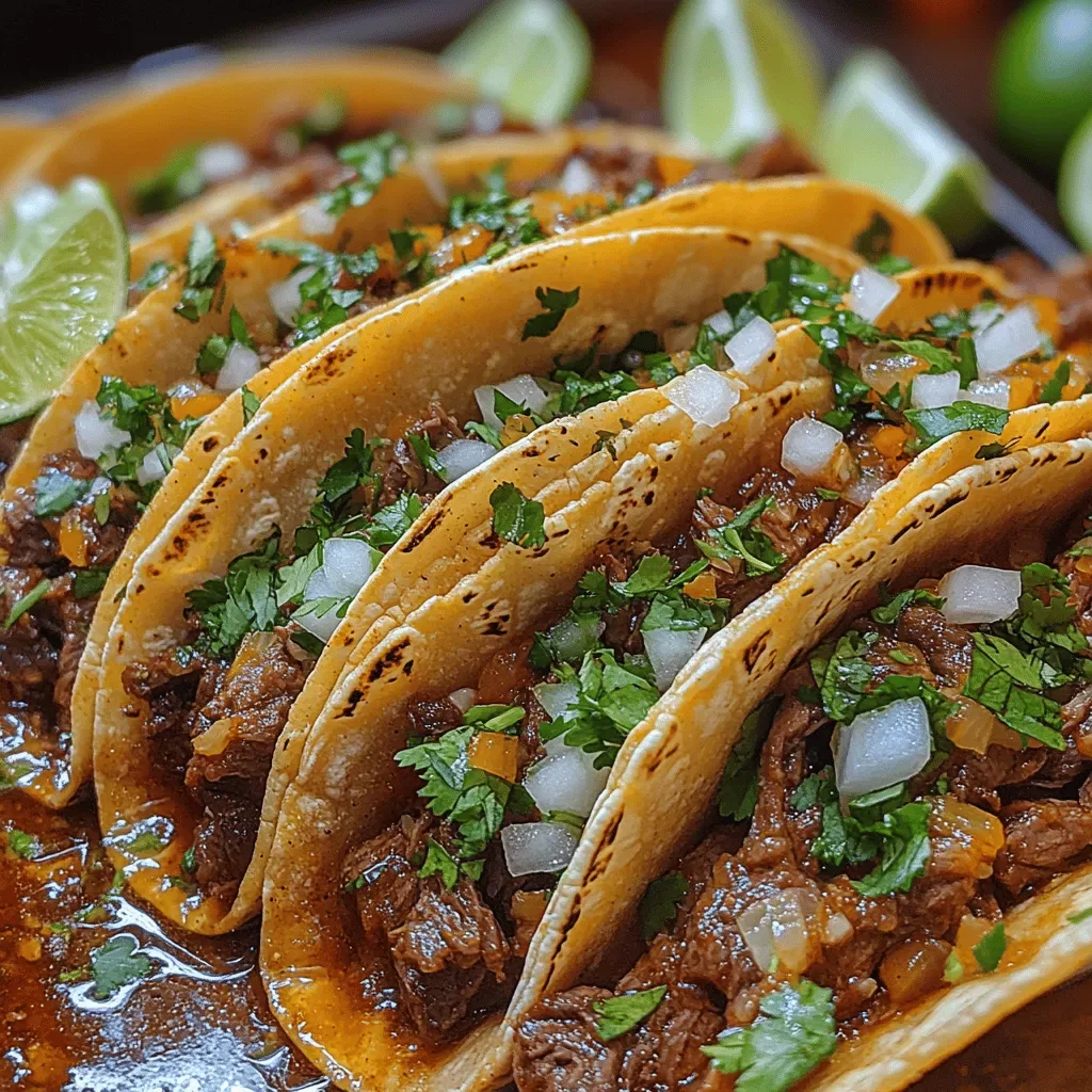 Birria de Res Tacos: A Culinary Journey into Flavorful Tradition