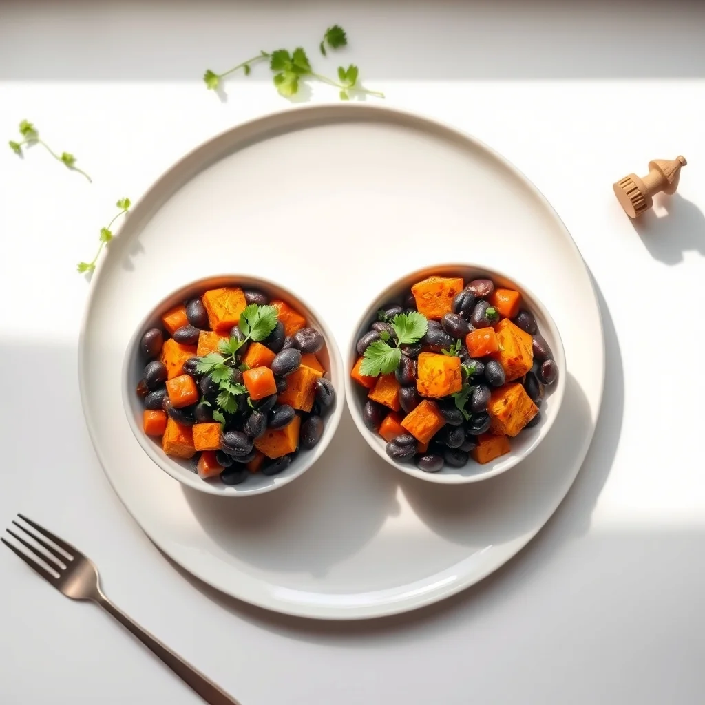 Spicy Pumpkin Black Bean Bowls