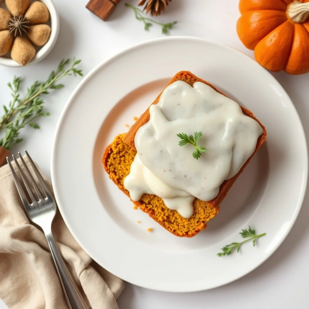 Pumpkin Spice Pudding Loaf