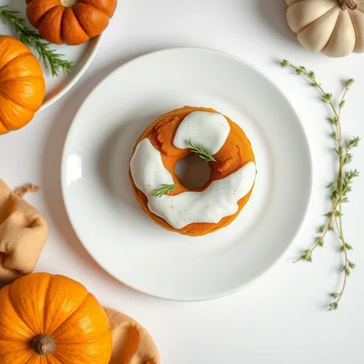 Pumpkin Spice Biscuit Doughnuts