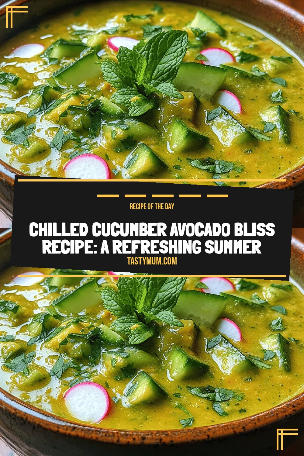 Chilled Cucumber Avocado Bliss Recipe: A Refreshing Summer Delight