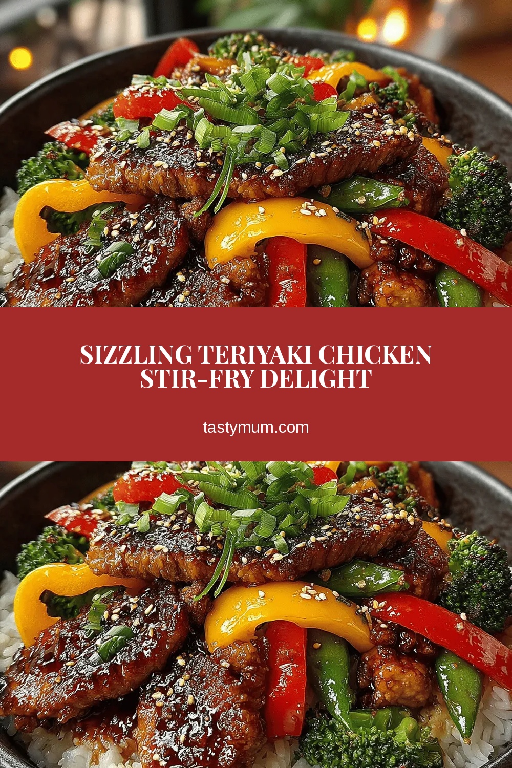 Sizzling Teriyaki Chicken Stir-Fry Delight