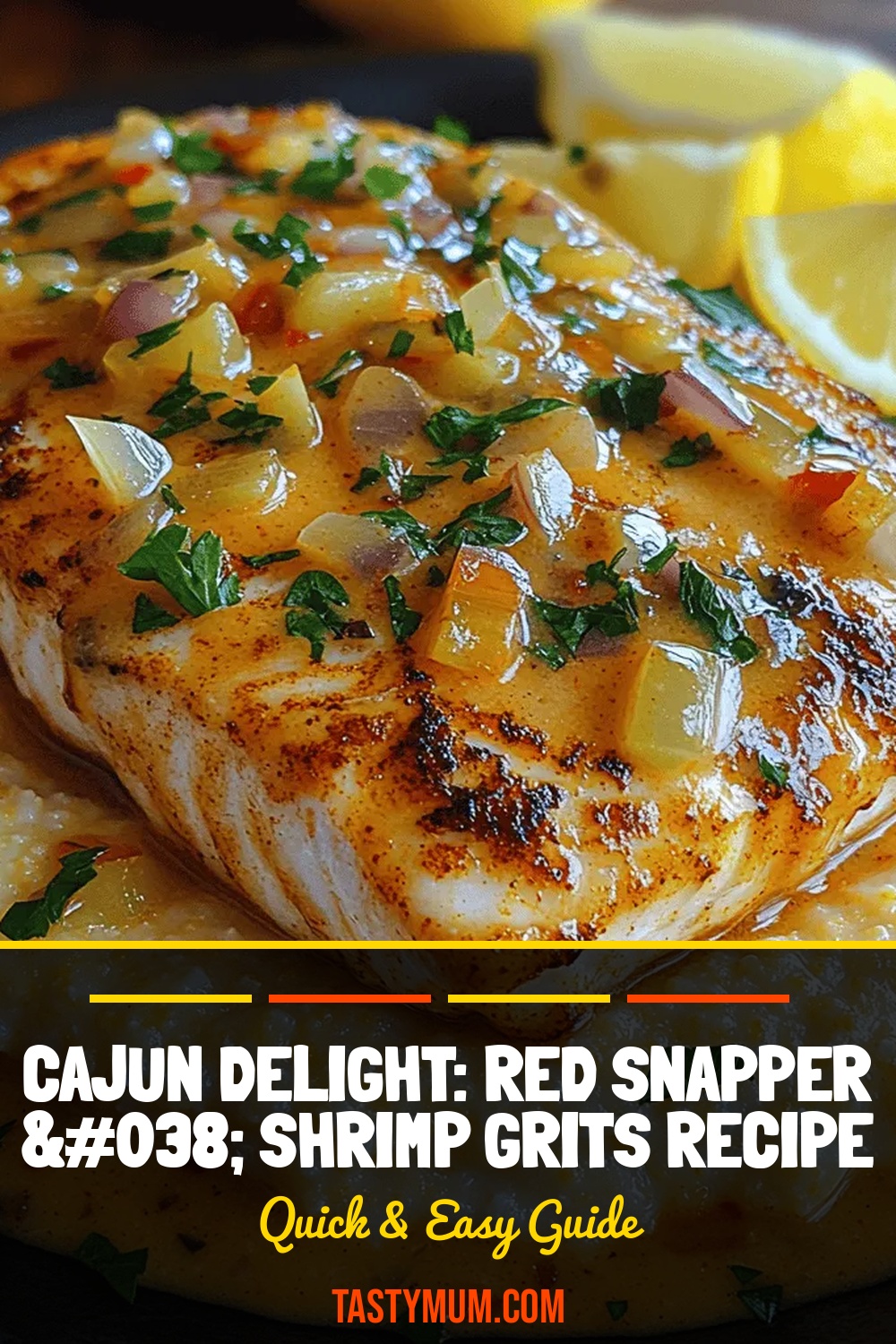 Cajun Delight: Red Snapper & Shrimp Grits Recipe