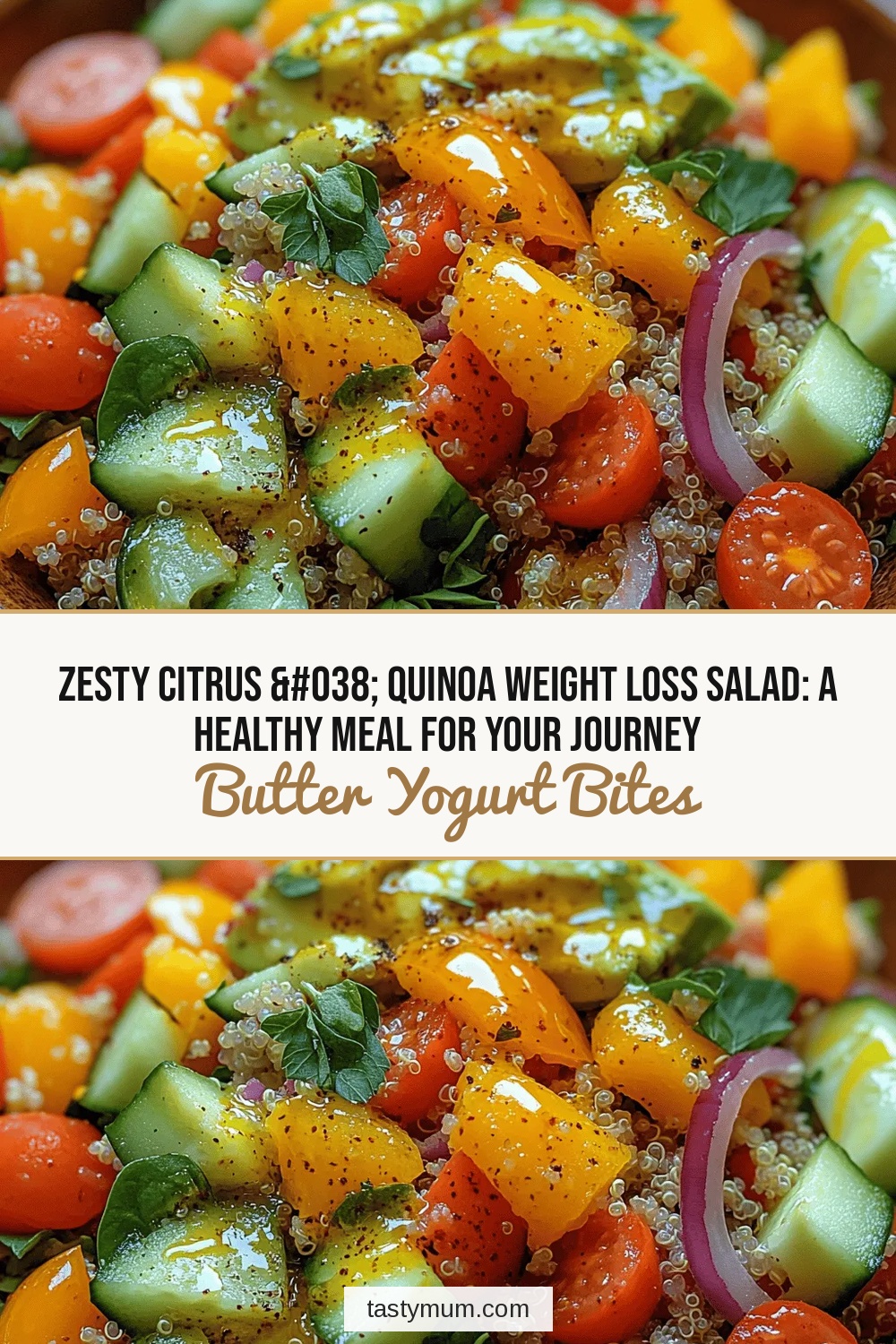 Zesty Citrus & Quinoa Weight Loss Salad: A Healthy Meal for Your Journey