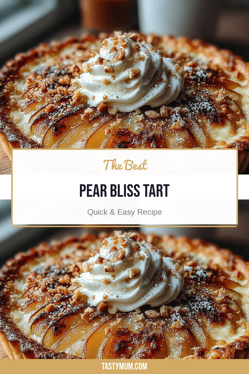 Pear Bliss Tart