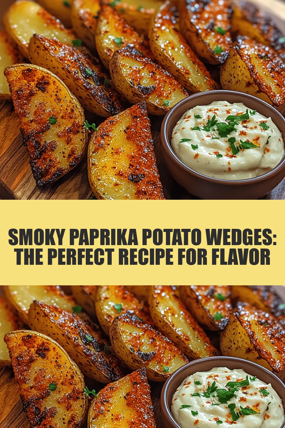 Smoky Paprika Potato Wedges: The Perfect Recipe for Flavor and Texture