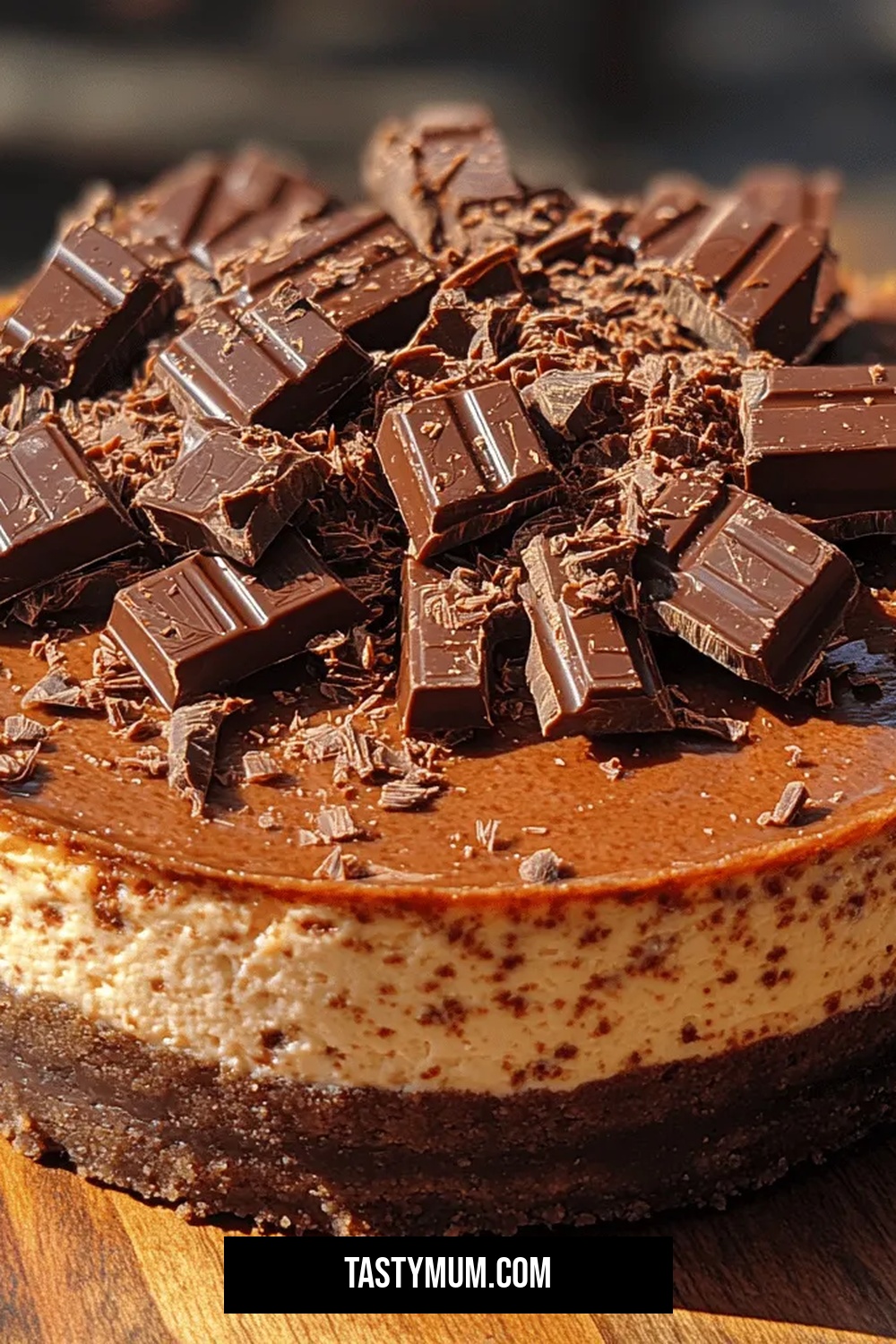 Choco-Crunch Kit Kat Cheesecake Recipe