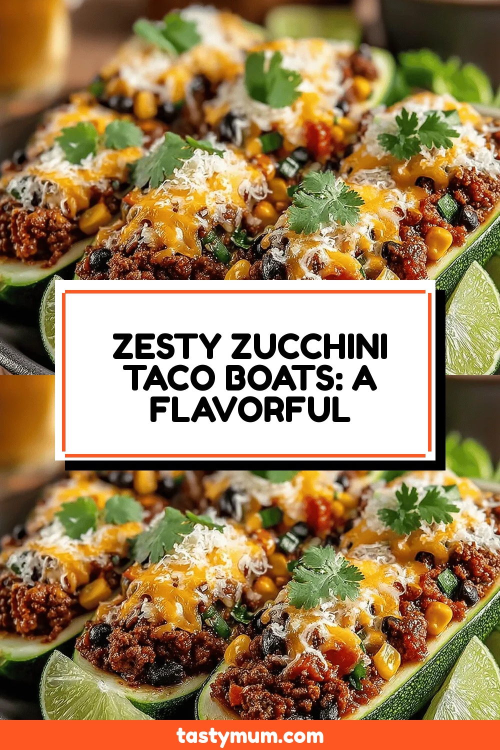 Zesty Zucchini Taco Boats: A Flavorful Culinary Adventure