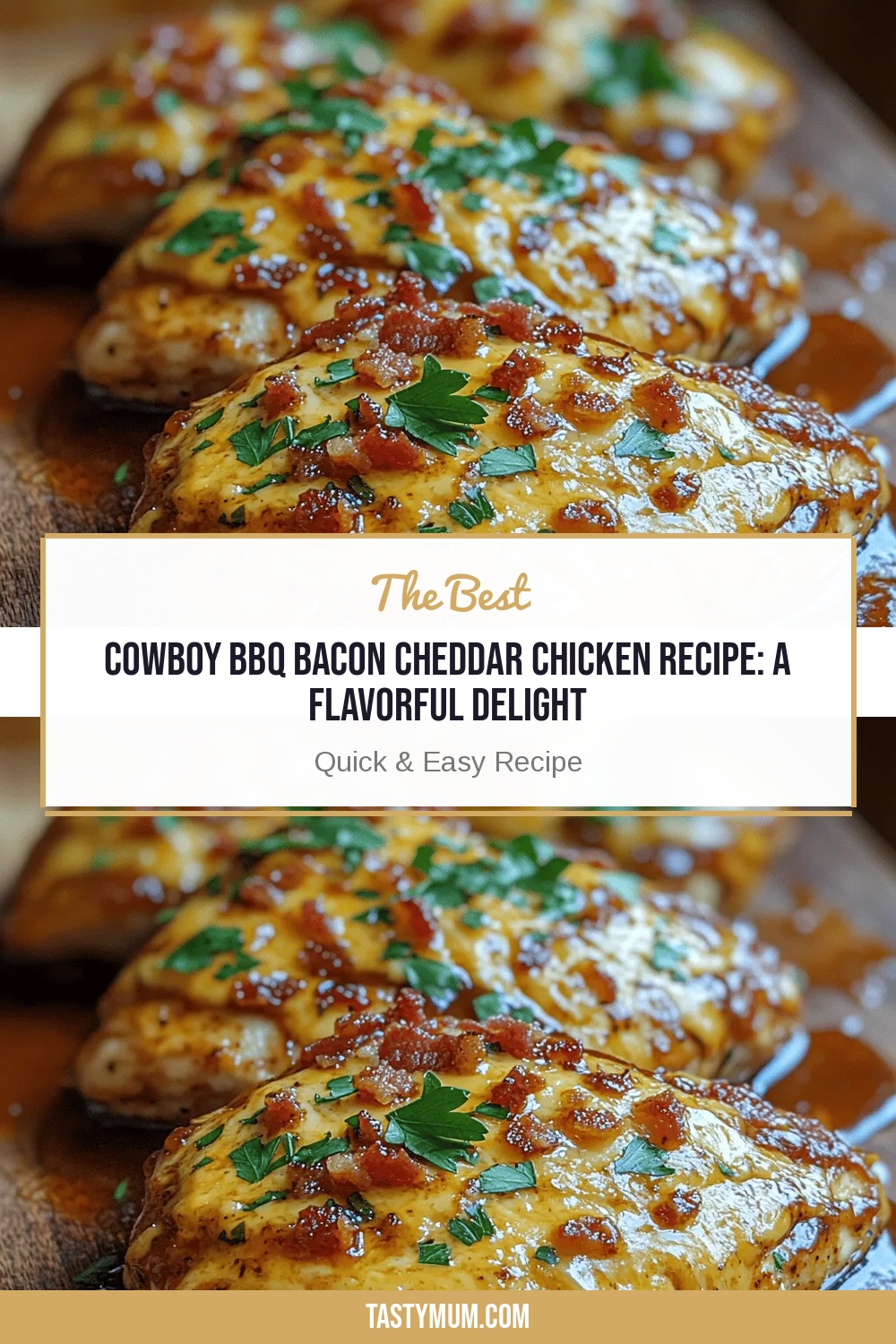 Cowboy BBQ Bacon Cheddar Chicken Recipe: A Flavorful Delight