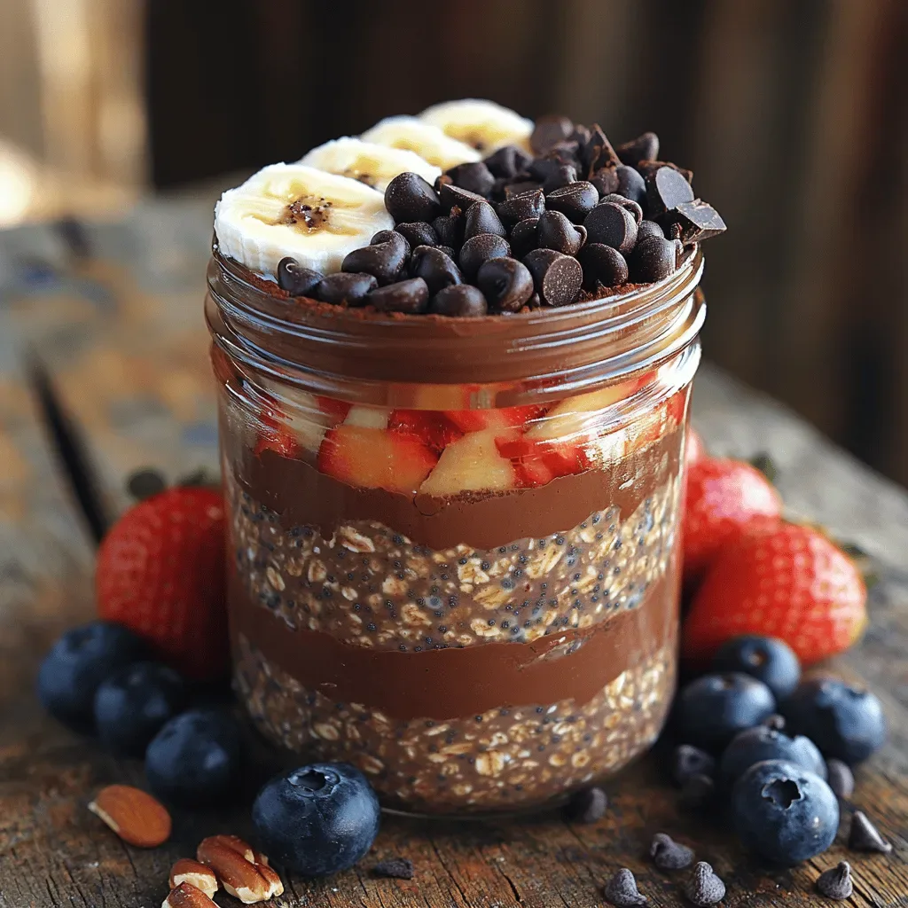 Choco-Power Overnight Oats: A Nutrient-Packed Breakfast for Champions
