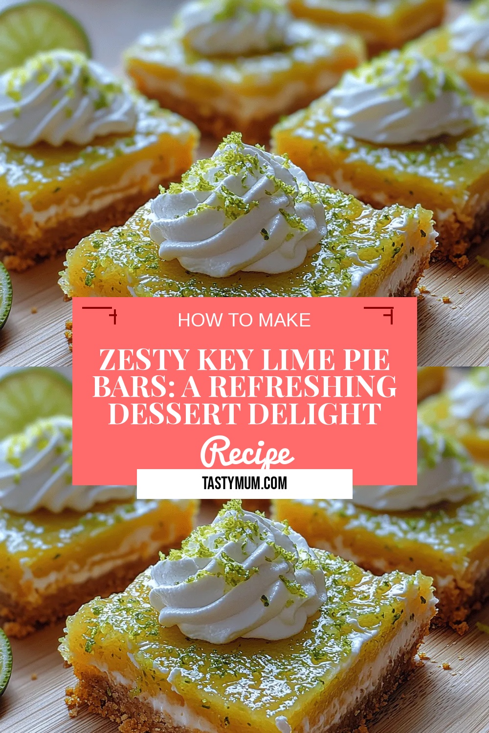 Zesty Key Lime Pie Bars: A Refreshing Dessert Delight