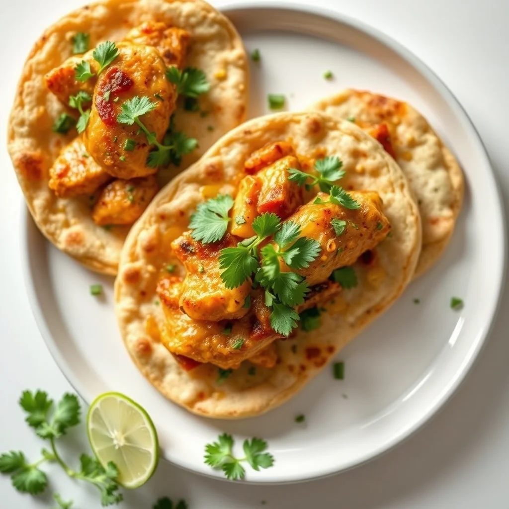 Zesty Chili Lime Chicken Flatbreads