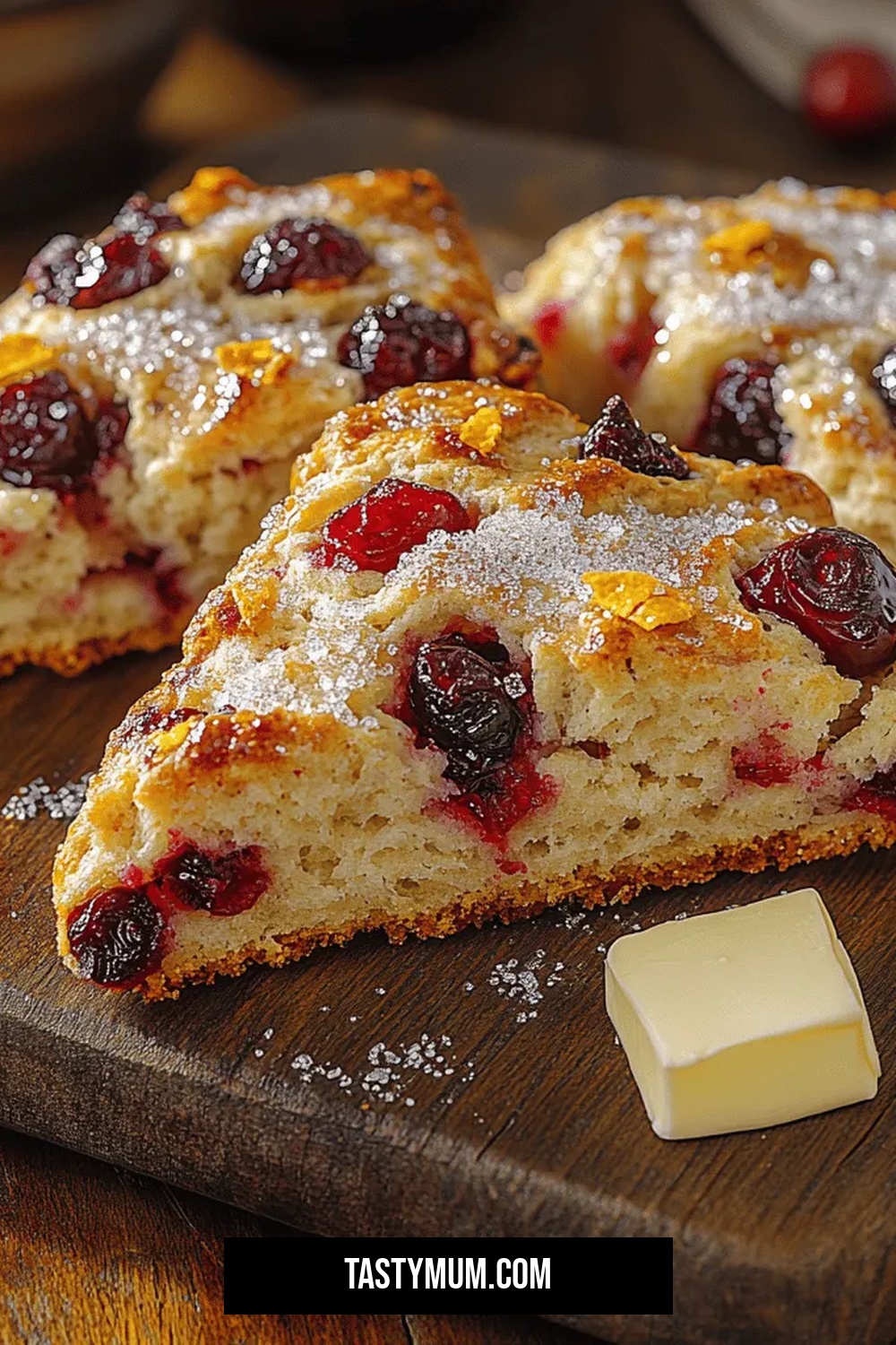 Cranberry Bliss Scones: A Cozy Seasonal Delight