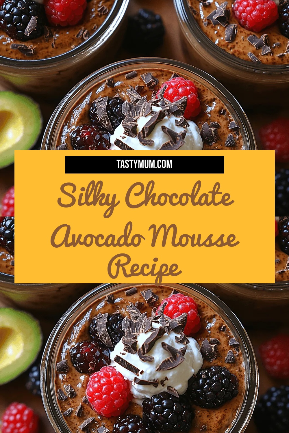 Silky Chocolate Avocado Mousse Recipe