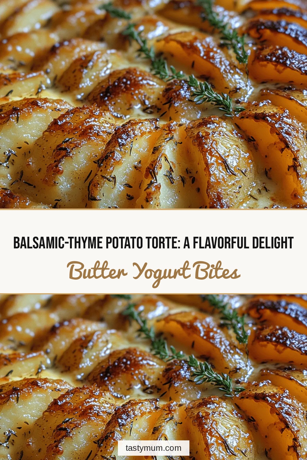 Balsamic-Thyme Potato Torte: A Flavorful Delight