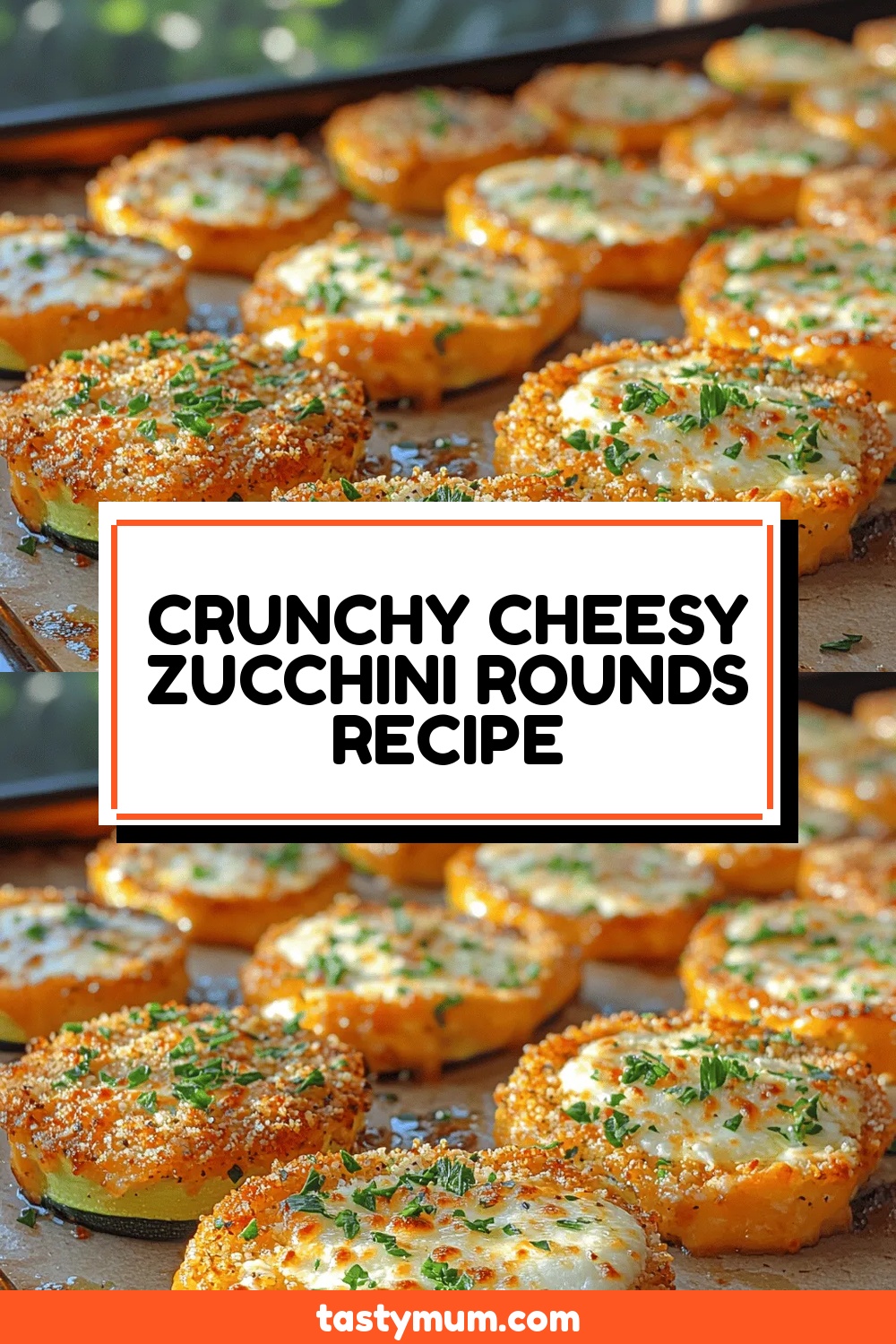 Crunchy Cheesy Zucchini Rounds Recipe