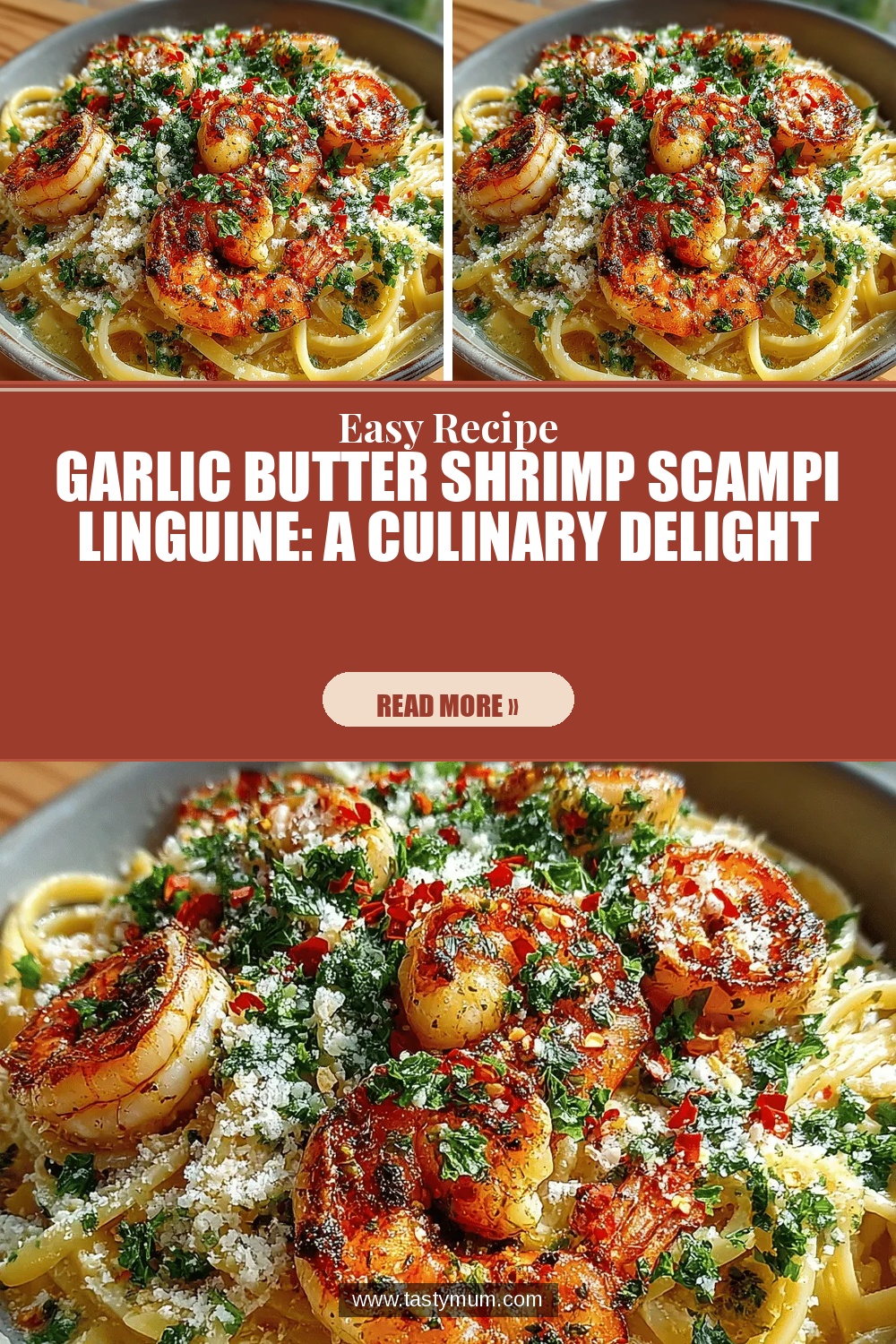 Garlic Butter Shrimp Scampi Linguine: A Culinary Delight