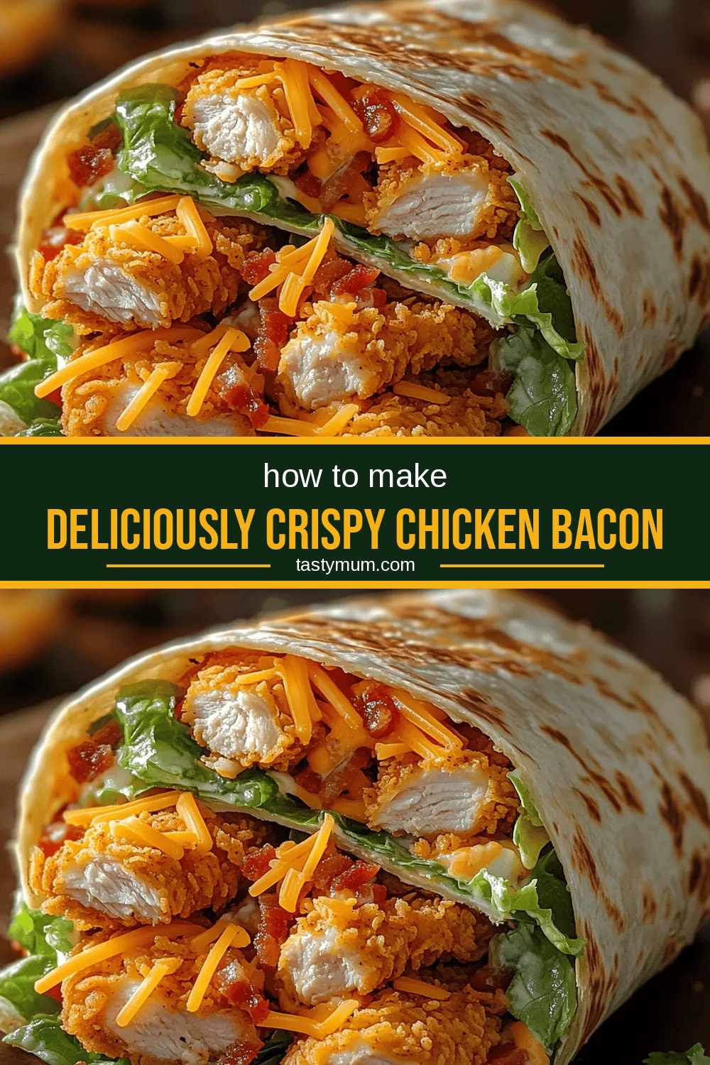 Deliciously Crispy Chicken Bacon Ranch Wrap: A Perfect Comfort Food Recipe
