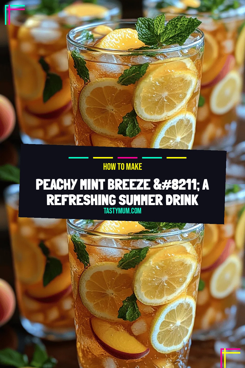 Peachy Mint Breeze – A Refreshing Summer Drink Recipe