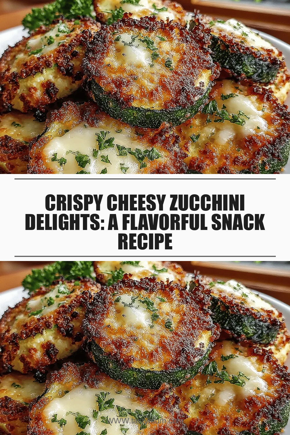 Crispy Cheesy Zucchini Delights: A Flavorful Snack Recipe