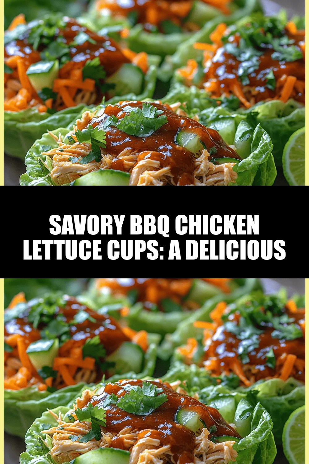 Savory BBQ Chicken Lettuce Cups: A Delicious Low-Carb Delight